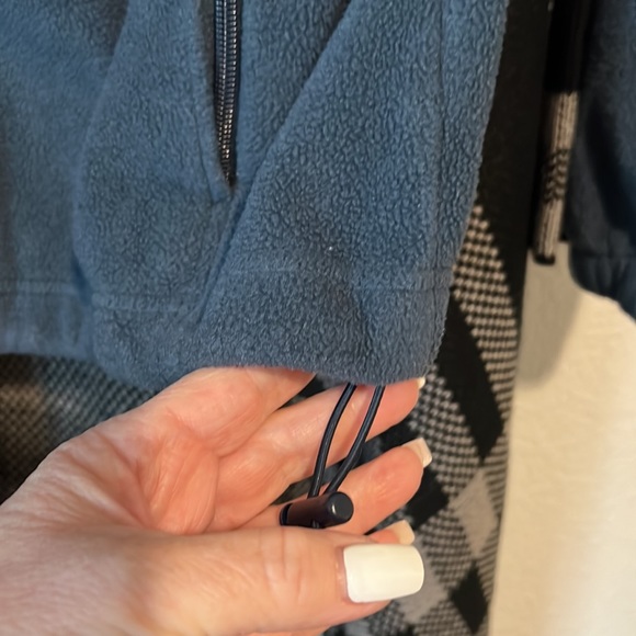 Columbia Zip-up Fleece Navy Blue Women SzL - Picture 8 of 8